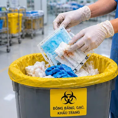 Bông băng, gạc, khẩu trang