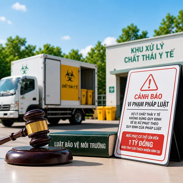 Vì sao cần xử lý chất thải y tế đúng quy định